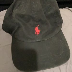 Black polo hat - good used condition